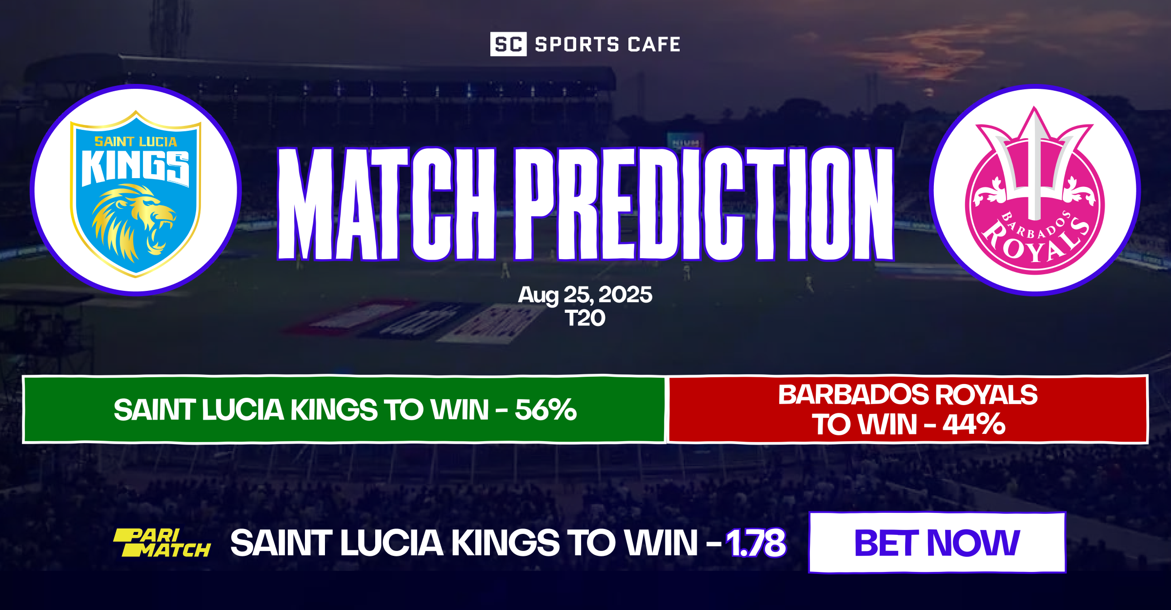 Saint Lucia Kings vs Barbados Royals